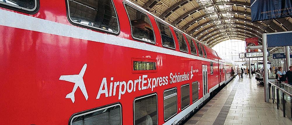 Express auf Umwegen. Wer auf viele umsteigefreie Verbindungen zum Flughafen BBI gehofft hat, der wird enttäuscht.