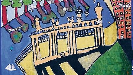 Der Lustgarten Potsdam von Franz, Pauline und Katja, 9 und 10 Jahre alt.