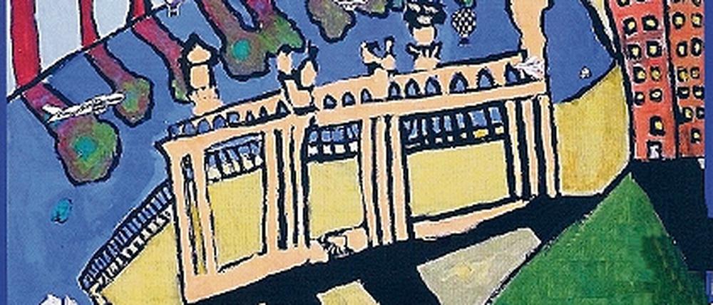 Der Lustgarten Potsdam von Franz, Pauline und Katja, 9 und 10 Jahre alt.
