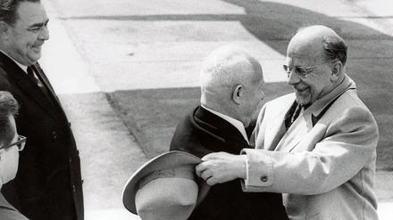 Auf Teilung eingestimmt. Walter Ulbricht hatte sein Vorgehen eng mit Nikita Chruschtschow abgestimmt.