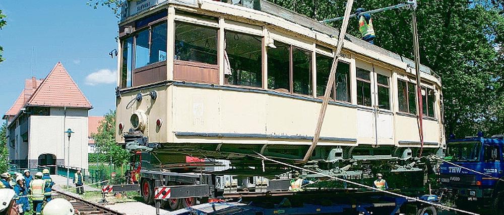 Endstation Machnower Schleuse: Hier war auch der historische Endpunkt der Linie nach Lichterfelde.