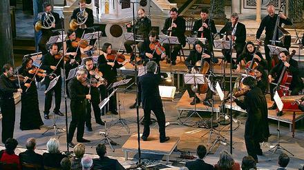 Il Giardino Armonico, ein berühmtes Orchester aus Italien, spielte Haydns Tageszeiten in der Friedenskirche.