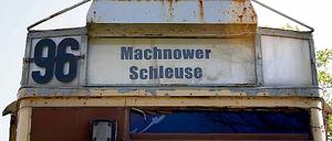 Endstation: Künftig steht die Straßenbahn wieder an der Schleuse.