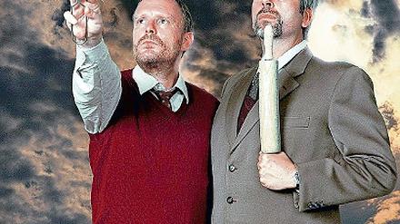 Deutsche Kochschau. Mit Christoph Grissemann (l.) und Dirk Stermann.