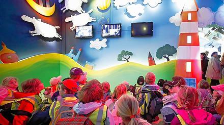 Bunte Traumwelt des Sandmanns, in der Animationskunst erlebbar wird.