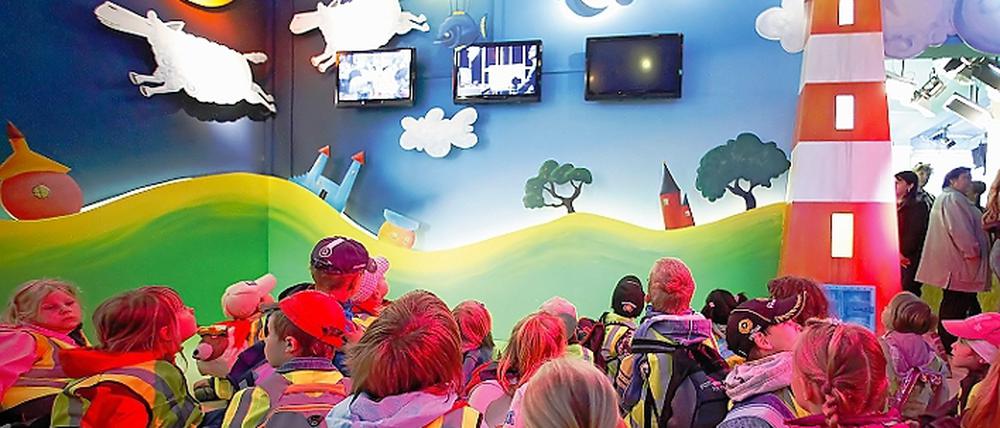 Bunte Traumwelt des Sandmanns, in der Animationskunst erlebbar wird.
