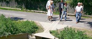 Für Teichmolche und Knoblauchfrösche ist dieser Tunnel gedacht.