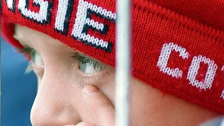 Mitfiebern. Die Cottbuser stehen hinter ihrem Verein  egal, wie es ausgeht.