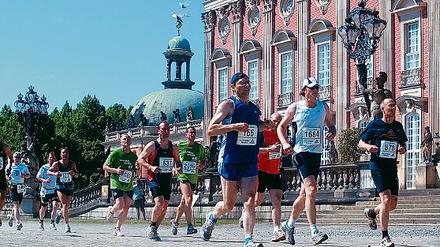 Entlang der Paläste. Der Potsdamer Schlössermarathon erlebt in diesem Jahr seine sechste Auflage.
