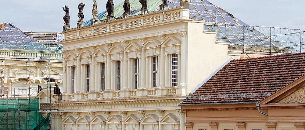 Die Sanierung der Hiller-Brandtschen Häuser entwickelt sich zur unendlichen Geschichte. Seit einem Jahr stehen die Denkmale ohne Dach da. Die Stadt hatte sie 2004 an eine 19-Jährige verkauft.