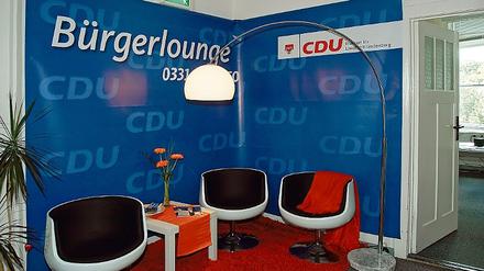 Chillecke. Die CDU-Lounge.