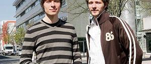 Nach oben. Alexander Nehls (r.) und Michael Honsel (l.) arbeiten seit ihrem Abschluss an der Babelsberg Film School bei den Pixar Studios in San Francisco.