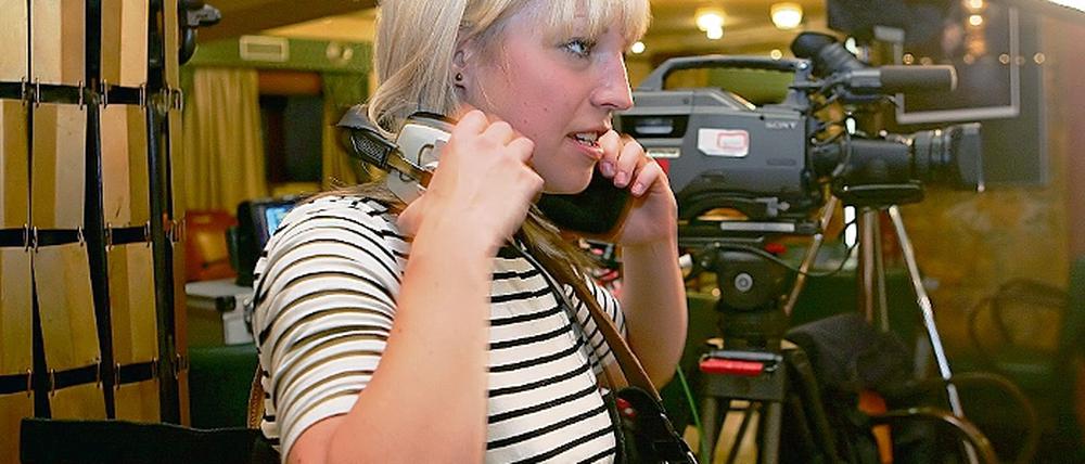 Mediengestalter für Bild und Ton bildet die Babelsberger UFA aus, die sich morgen auf der JOBinale präsentiert.