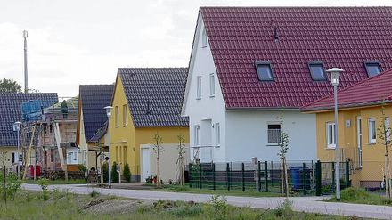 Das Buschwiesenkarree in Teltow: Insgesamt wechselten Grundstücke und Immobilien für 323,6 Millionen Euro den Besitzer  davon wurden fast die Hälfte allein im südlichen Berliner Umland mit Teltow, Kleinmachnow und Stahnsdorf umgesetzt.