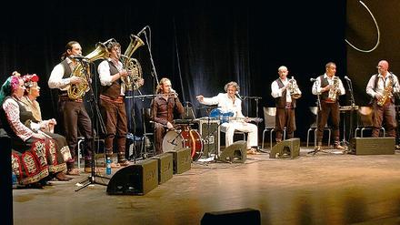 Balkancrossover. Bregovics Wedding und Funeral Band im Nikolaisaal.