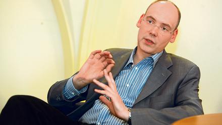 Kritisch. Carl Wechselberg, Haushaltsexperte der Linksfraktion, hält Lafontaines Kurs für brandgefährlich.