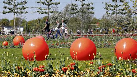 Unter dem Motto Traumlandschaften einer Kurfürstin wurde am Samstag die Landesgartenschau 2009 in Oranienburg eröffnet.