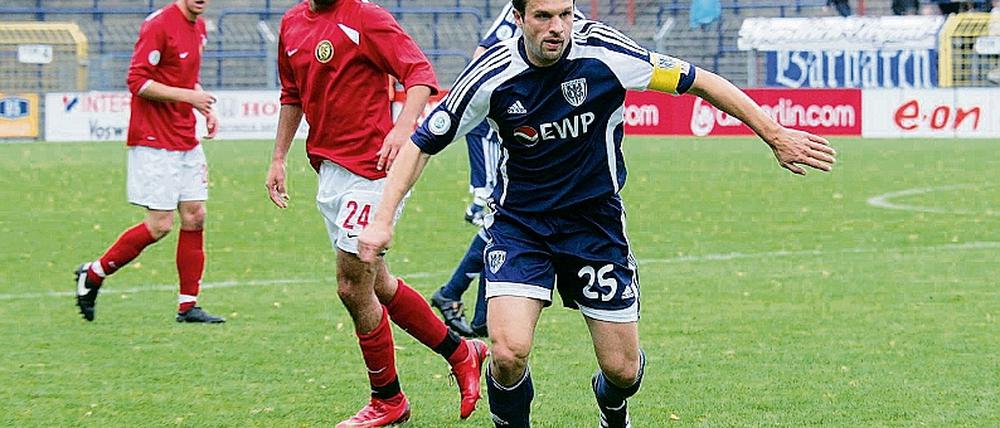 Urgestein. Neben Patrick Moritz war auch Ameldin Civa (Foto) dabei, als der SV Babelsberg 03 in der Saison 2002/03 die bisher einzige Niederlage gegen Holstein Kiel einstecken musste. Morgen soll der Spieß umgedreht werden.