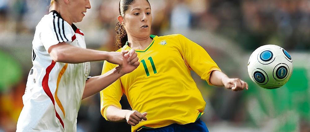 Abgemeldet. Bianca Schmidt (l.) ließ Cristiane nicht zum Zuge kommen.