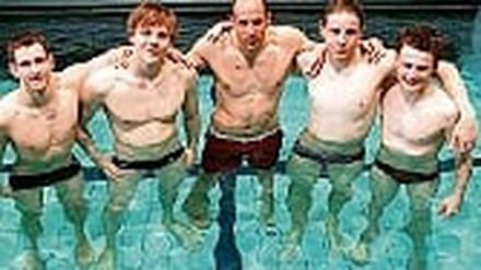 Nach Puerto Rico. Prill, Wienke, Lehrertrainer Letz, Raudszus und Diener (v. l.).