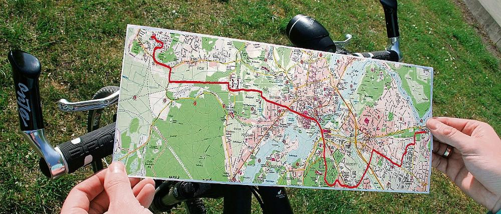 Mehr als die Vergangenheit interessiert mich die Zukunft, denn in ihr gedenke ich zu leben  Albert Einstein. Die PNN-Radroute Futour führt von der HFF über den Telegrafenberg nach Golm, von der Macht der Bilder über die Klimafolgeforscher bis hin zum Wissenschaftsstandort mit Max-Planck- und Fraunhofer-Instituten.