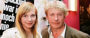 Die Potsdamerin Nadja Uhl und der Caputher Jörg Schüttauf beim Filmstart von So glücklich war ich noch nie.