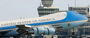 Start frei. In Tegel gibt es nur bescheidene Möglichkeiten Staatsgäste zu empfangen und zu verabschieden. Auf dem neuen Großflughafen BBI soll sich das ändern.