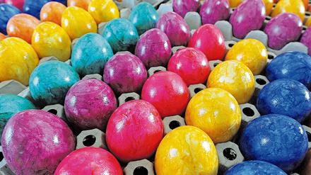 Osterfreuden. Eier sind laut Ernährungsforschung hochwertige Lebensmittel.