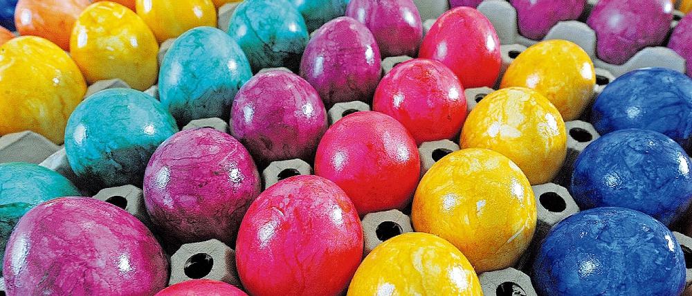 Osterfreuden. Eier sind laut Ernährungsforschung hochwertige Lebensmittel.