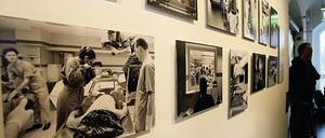 Schockierende Aufklärung. Die neue Schau Vom Tatort ins Labor zeigt Fotos, Mordwerkzeuge und einen Tatort.