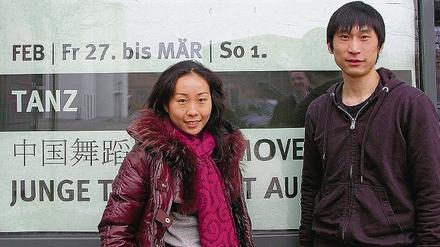 Junge Choreografen aus China in der fabrik: Nunu und Tian Zhiming.