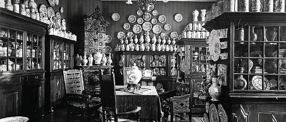Aus Paul Heilands umfangreicher Fayencesammlung ging so manches Stück in das städtische Museum Potsdam.
