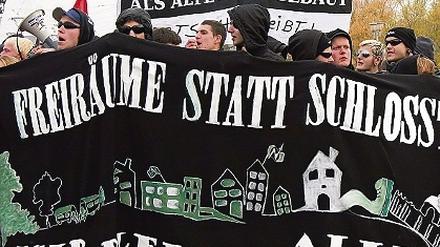 Freiräume gesucht: Im November demonstrierten junge Potsdamer dafür.