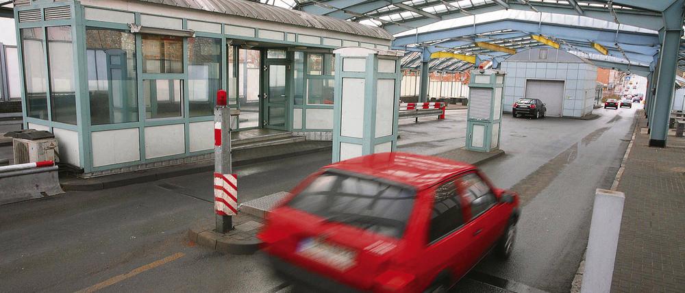 Seit einem Jahr heißt es: Freie Fahrt! auf dem ehemaligen deutsch-polnischen Grenzübergang Frankfurt/Oder-Stadtbrücke.