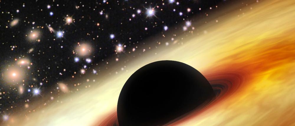 Der Astrophysiker Reinhard Genzel konnte nachweisen, dass sich im Zentrum der Milchstraße ein schwarzes Loch befindet, das alles verschluckt, selbst Sterne und Kommunikationswellen.