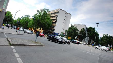 Dort ging der Autoverkehr deutlich zurück: an der Martin-Luther-Straße in Berlin Schöneberg Foto: doris spiekermann-klaas