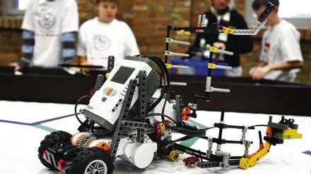 Der Roboter der Brandenburger Chaos Designer.