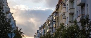 Wohnhäuser in Prenzlauer Berg.