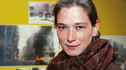 Substantielles Alleinsein. Fünf Monate lebte Amber Carpenter im Einstein-Haus in Caputh. Durch die Ruhe habe sie ihre Gedanken auf ihre Arbeit bündeln können.