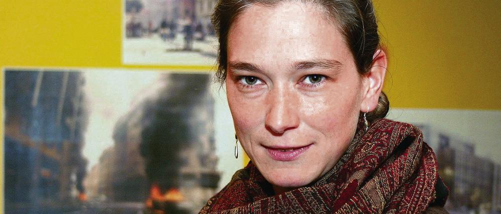 Substantielles Alleinsein. Fünf Monate lebte Amber Carpenter im Einstein-Haus in Caputh. Durch die Ruhe habe sie ihre Gedanken auf ihre Arbeit bündeln können.