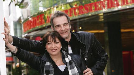 Premierenfieber. Straché und Schafmeister spielen ab heute am Kudamm.
