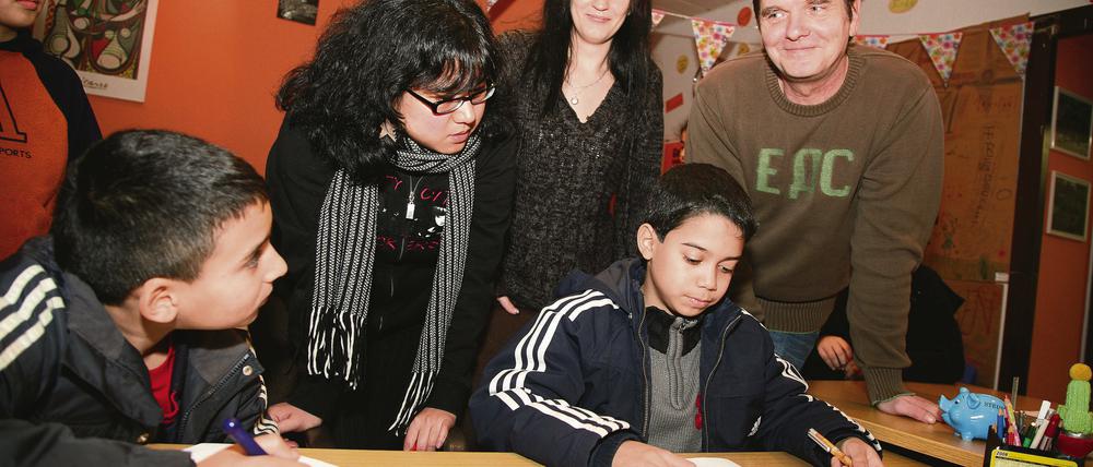 Ausgebucht. Bei Blickwinkel bekommen Schüler Hilfe bei den Hausaufgaben  das Angebot ist stark gefragt.