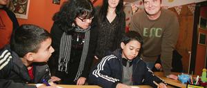 Ausgebucht. Bei Blickwinkel bekommen Schüler Hilfe bei den Hausaufgaben  das Angebot ist stark gefragt.