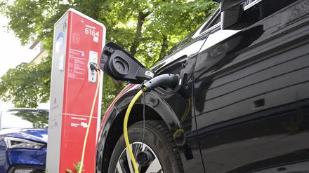 Eine öffentliche Ladestation