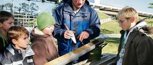 Lebensraum Boden: Die Biosphäre lockte gestern zum Umweltaktionstag.