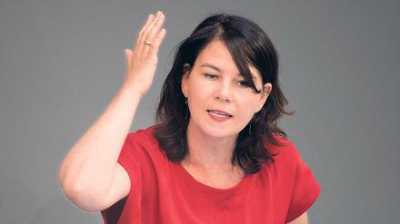 Voll Energie. Annalena Baerbock managt Bundespolitik in Berlin und die Familie in Potsdam.