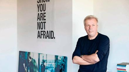 Abschied im Blick. Tobias Wellemeyer im Intendantenbüro des Hans Otto Theaters.