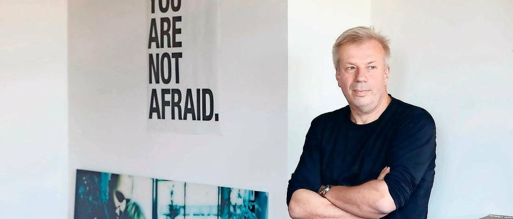 Abschied im Blick. Tobias Wellemeyer im Intendantenbüro des Hans Otto Theaters.