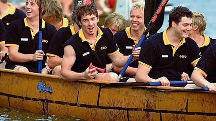 Erstmals ganz vorn. Die OSC-Wasserballer siegten im Bundesliga-Rennen.