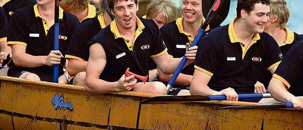 Erstmals ganz vorn. Die OSC-Wasserballer siegten im Bundesliga-Rennen.